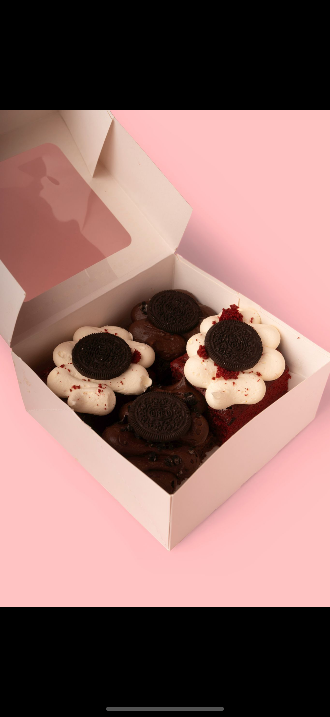 Oreo & Red-Velvet Cake Box Of 4