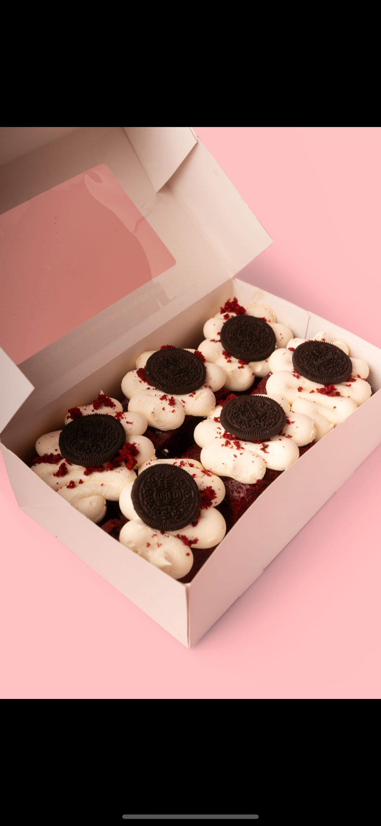 Oreo & Red-Velvet Cake Box Of 6