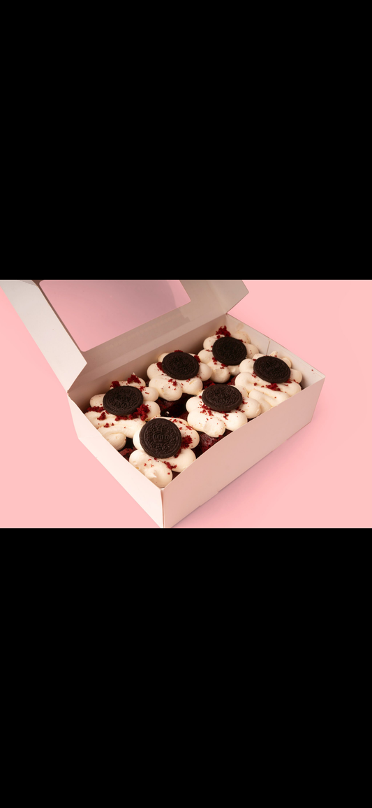 Oreo & Red-Velvet Cake Box Of 6