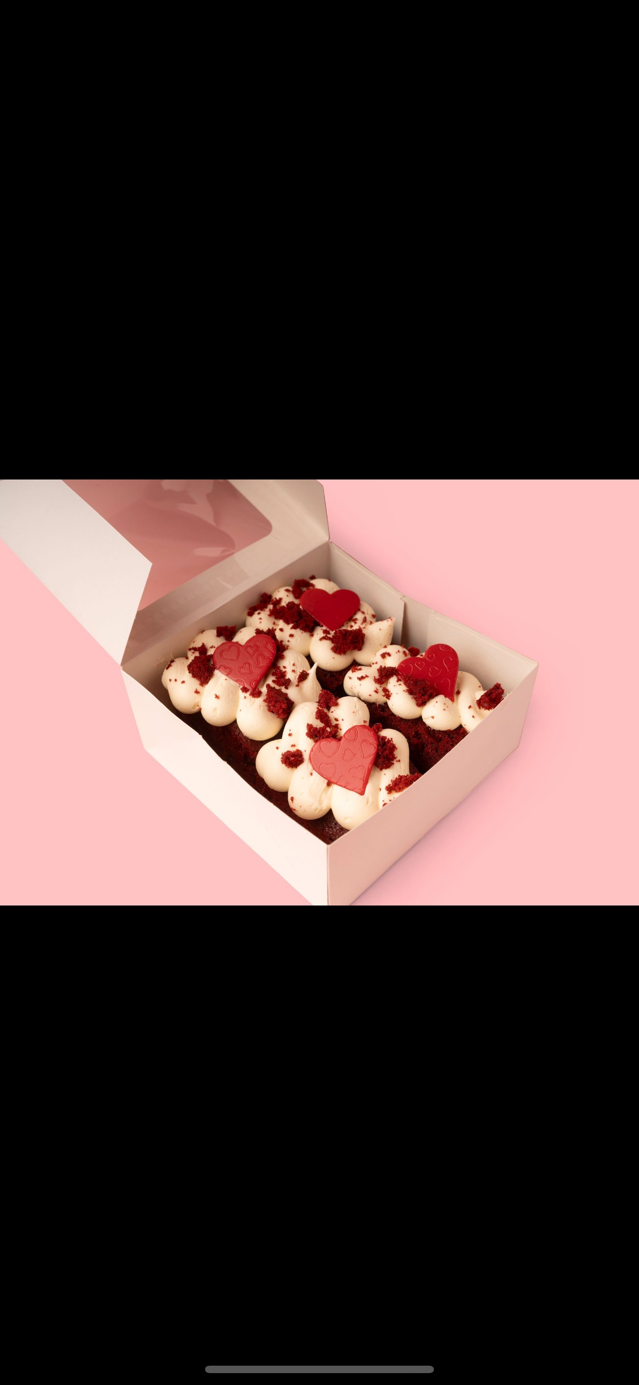 Red-Velvet Box Of 4