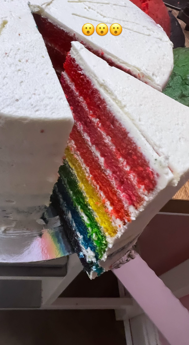 Whole Rainbow Cake