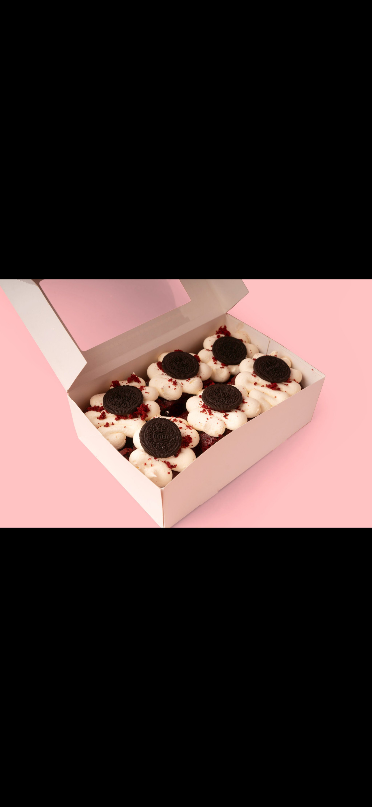 Oreo & Red-Velvet Cake Box Of 6