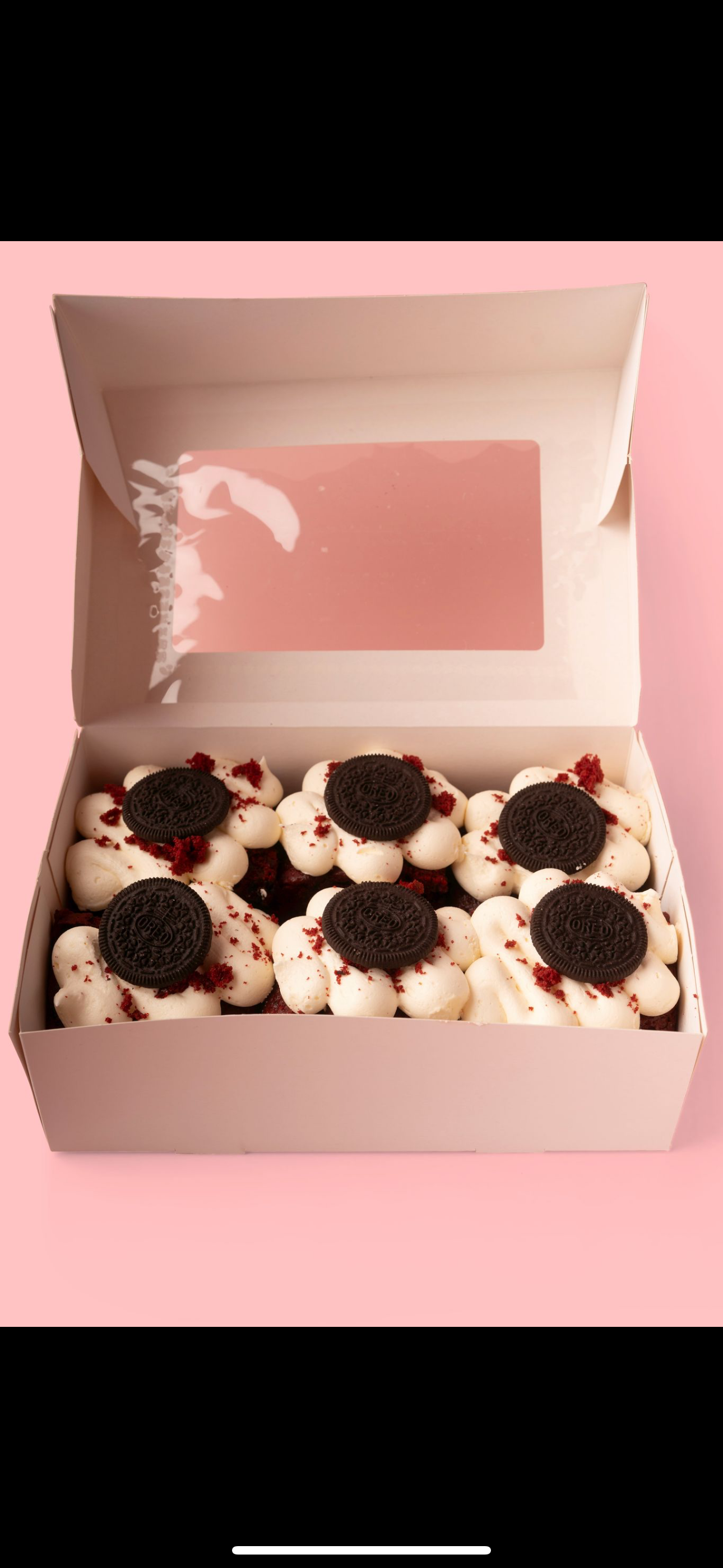 Oreo & Red-Velvet Cake Box Of 6