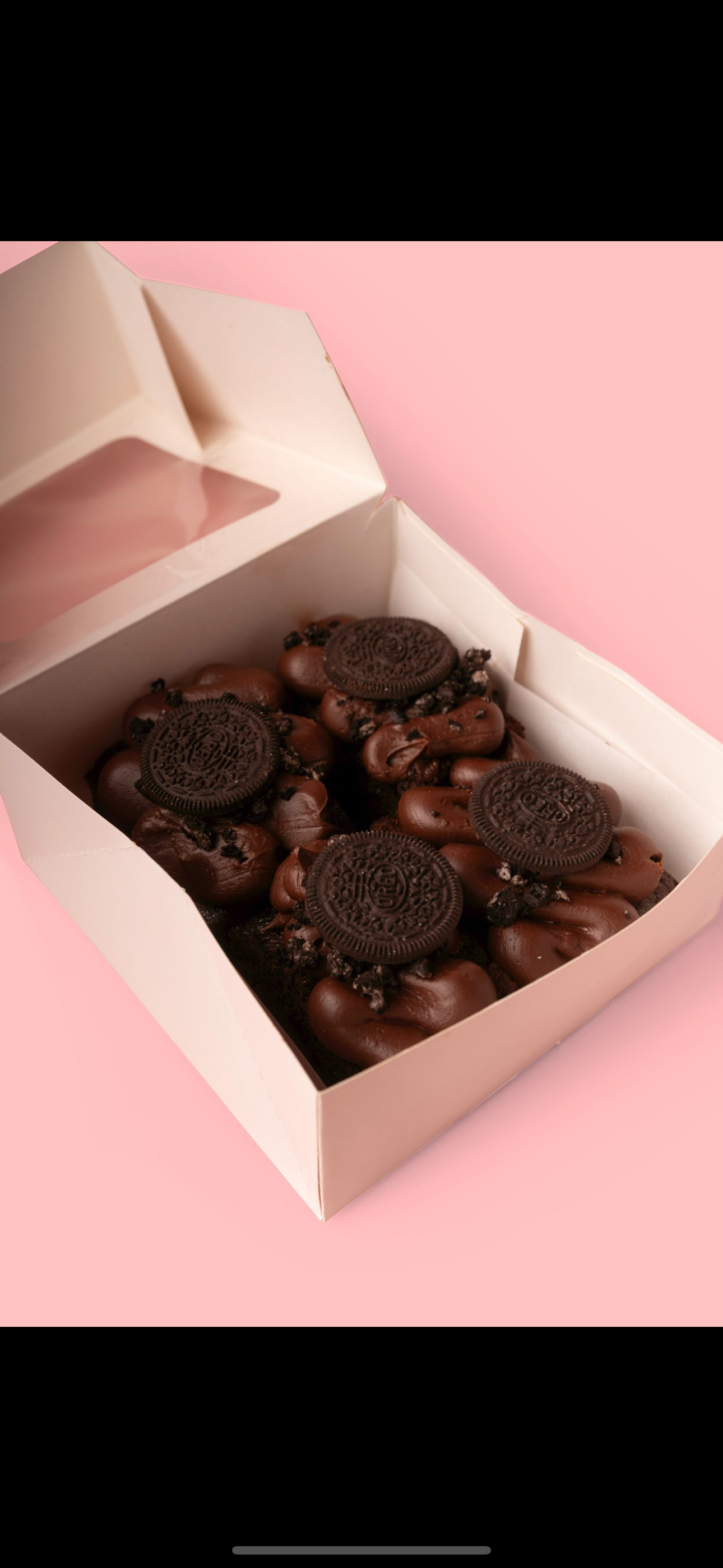Chocolate Oreo Sponge Box Of 4