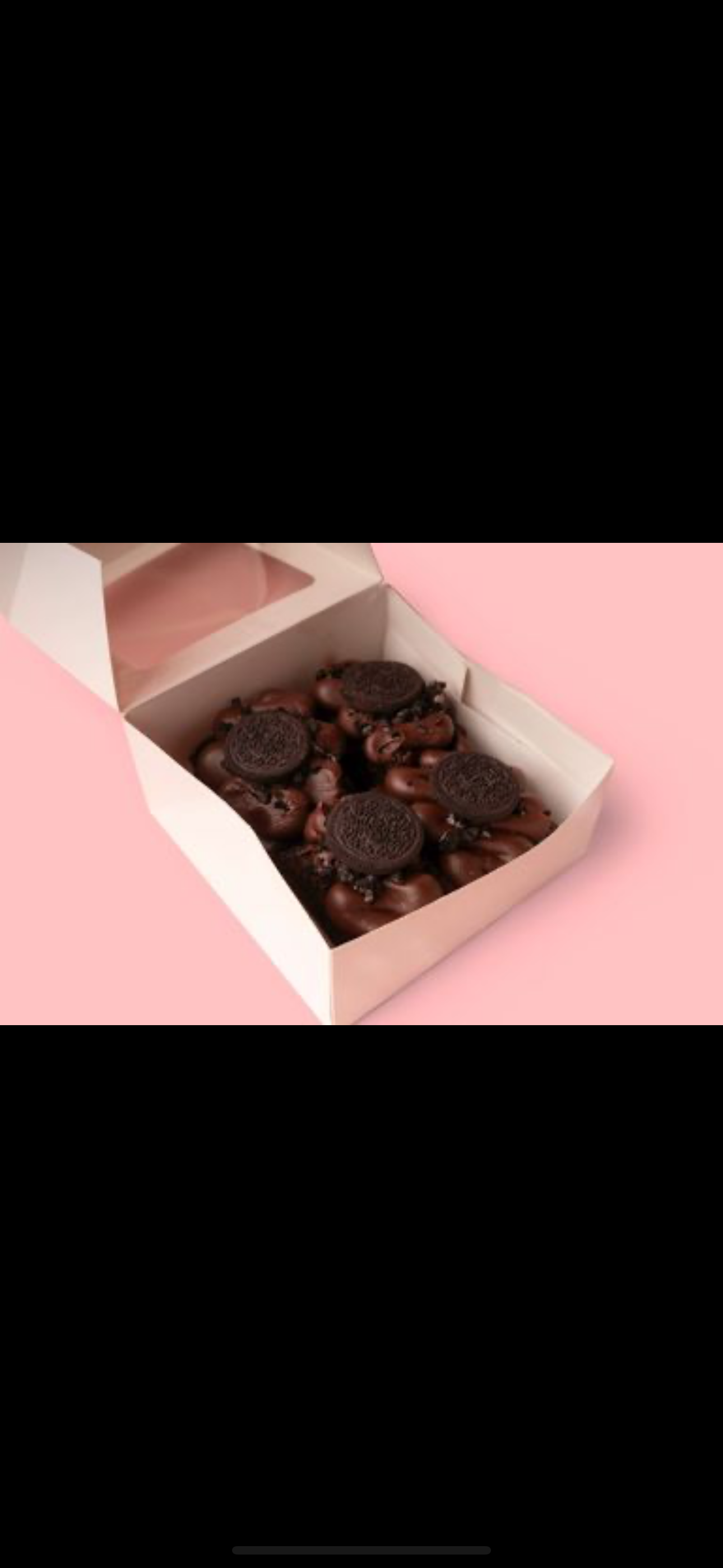 Chocolate Oreo Sponge Box Of 4