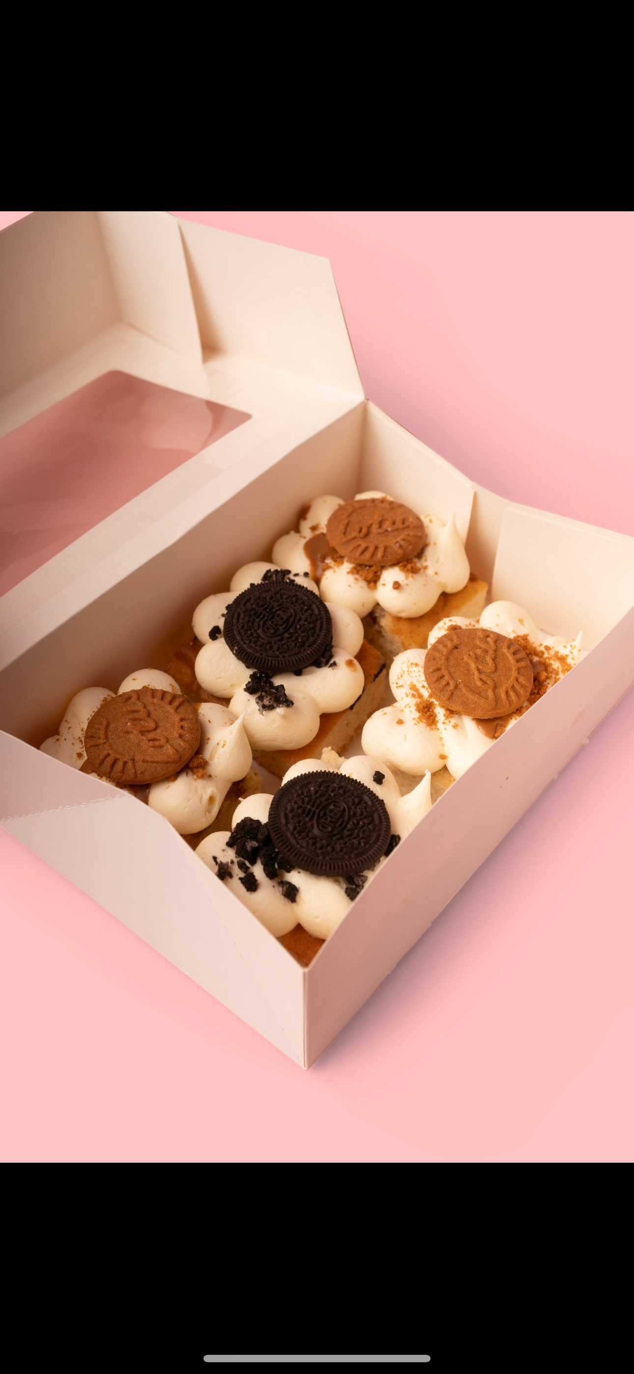 Biscoff & Oreo Cake Mixed Box Of 4