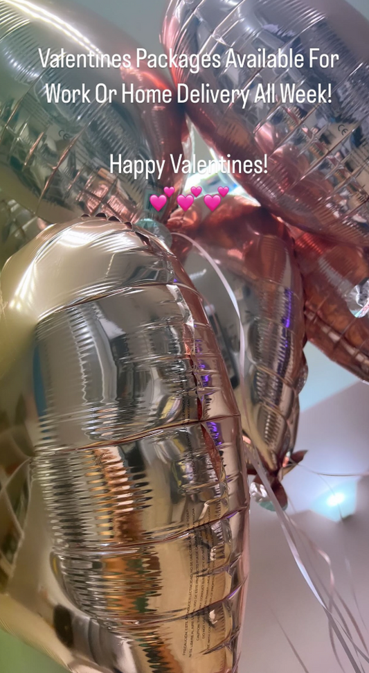 Love Heart Balloon Huddle