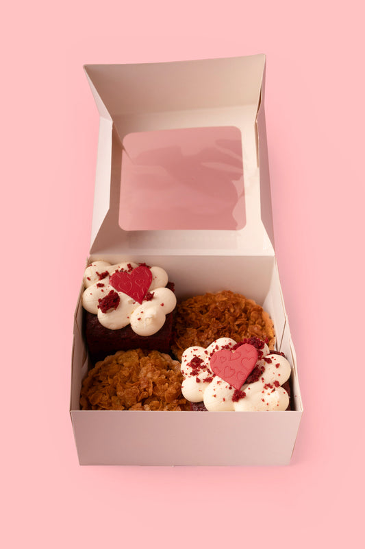 Biscoff Chocolate Sponge & Cornflake Tart Box Of 4